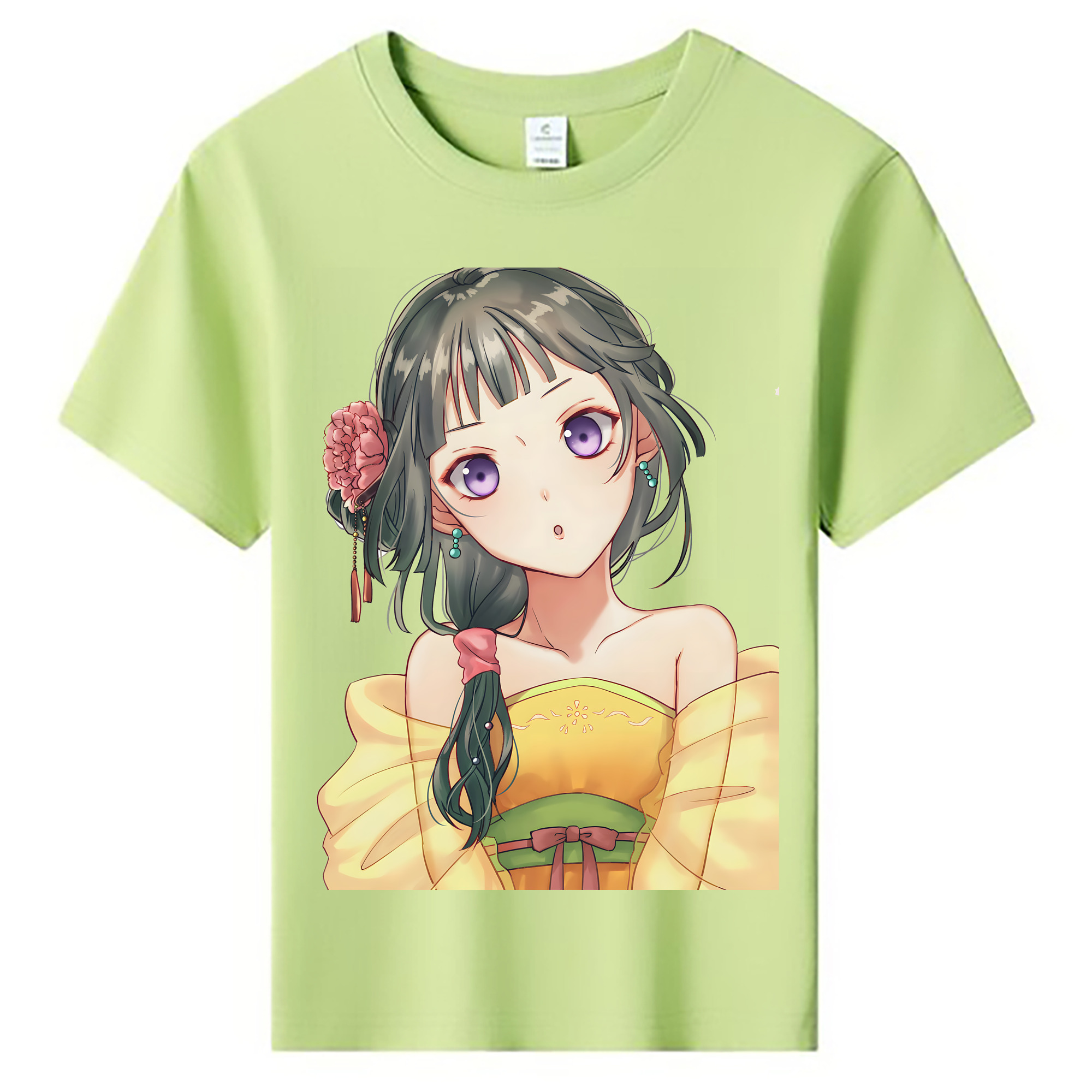 （画像用） 薬屋のひとりごと The Apothecary Diaries 綿100％キッズTシャツ（フロントプリント）